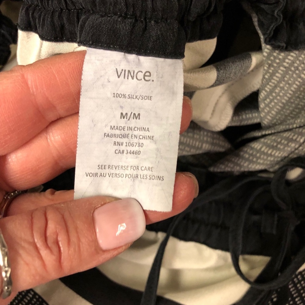 Vince Silk Drawstring Pant - Picture 5 of 6